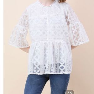 Lace blouse
